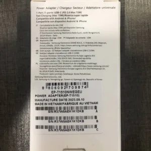 شارژر دیواری 15 وات مدل EP-T1510
