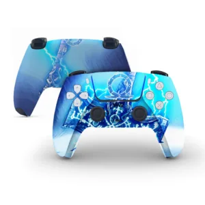 برچسب کنسول و دسته بازی و هدفون PS5 مدل ragnarok مات مناسب برای دستگاه دیسک خور