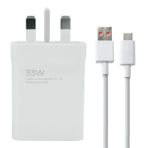 شارژر دیواری شیائومی مدل Redmi Note 11 به همراه کابل تبدیل USB-C