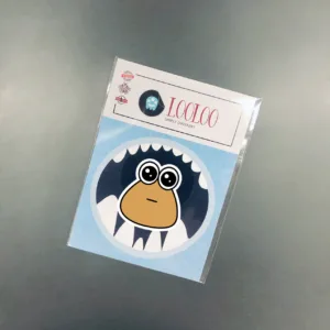 استیکر لپ تاپ لولو طرح پو Poo کد 828