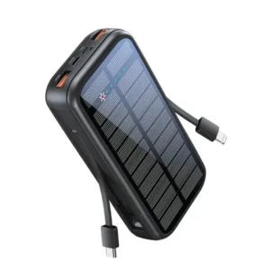 پاوربانک گرین لاین مدل PD20W SOLAR 2 ظرفیت 20000 میلی‌آمپر ساعت