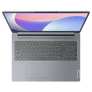 لپ‌تاپ 15.6 اینچی لنوو مدل IdeaPad Slim 3 15IRU8 با پردازنده i3 1315U، رم 8 گیگابایت، حافظه SSD با ظرفیت 512 گیگابایت، نمایشگر Full HD مات، وبکم 720p با درپوش لنز و پشتیبانی از Wi-Fi 6