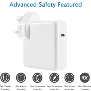 شارژر لپ تاپ ۲۰ ولت 3.۲۵ آمپر مدل 61W USB-C