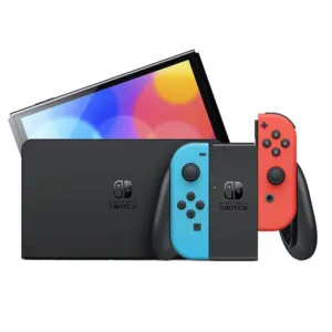 کنسول بازی هیبریدی نینتندو مدل Switch - OLED Neon Blue and Neon Red ظرفیت 64 گیگابایت