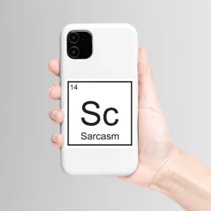 استیکر لپ تاپ و موبایل بووم طرح جدول تناوبی مدل sarcasim کد 141