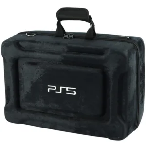 کیف حمل کنسول بازی پلی استیشن 5 مدل مخملی دوکاره PS5 Pro / Slim