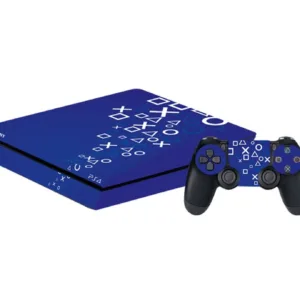 برچسب افقی پلی استیشن 4 گراسیپا طرح Blue