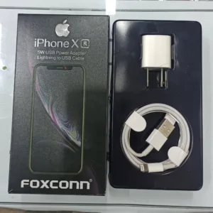 شارژر دیواری مدل iphone x به همراه کابل تبدیل لایتنینگ