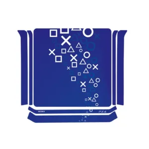 برچسب افقی پلی استیشن 4 گراسیپا طرح Blue