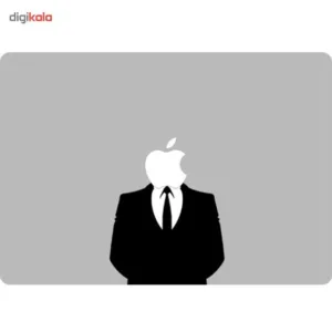 برچسب تزئینی ونسونی مدل Apple Anonymous مناسب برای مک بوک ایر 13 اینچی