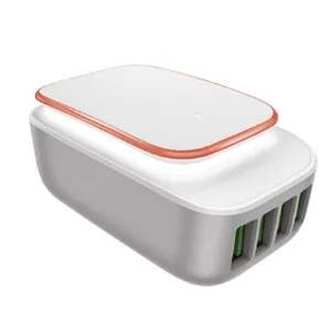 شارژر دیواری و چراغ خواب الدینیو با کابلMicroUsb مدل A4405