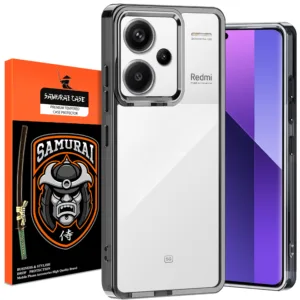 کاور سامورایی مدل Crystal Shield مناسب برای گوشی موبایل شیائومی Redmi Note 13 Pro Plus
