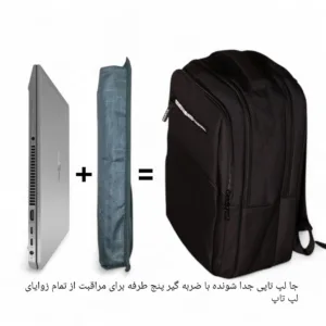 کوله پشتی لپ تاپ مدل L16مناسب برای لپ تاپ تا ۱۶ اینچ