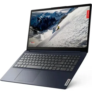 لپتاپ 15.6 اینچی لنوو مدل Ideapad 1 15IJL7 با پردازنده Celeron-N4500، حافظه رم 4 گیگابایت DDR4 با فرکانس 2933 مگاهرتز، حافظه داخلی SSD با ظرفیت 256 گیگابایت، صفحهنمایش TN با وضوح HD، وبکم 720p HD با شاتر حریم خصوصی و پشتیبانی از Wi-Fi 6