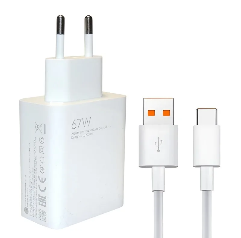 آداپتور شارژر  مدل MDY-12-EH به همراه کابل تبدیل USB-C