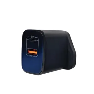 شارژر دیواری 45 وات 2 پورت هیسکا مدل GAN-HKS-145UKS