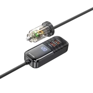 شارژر فندکی 120 وات 4 پورت پرودو مدل PD-120TMCC