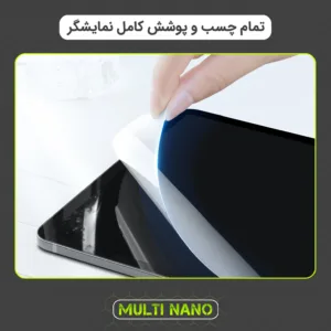 محافظ صفحه نمایش شفاف مولتی نانو مدل X-S1N مناسب برای لپ تاپ دل Precision 5530 2 in 1 15.6 inch 2018