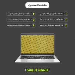 محافظ صفحه نمایش شفاف مولتی نانو مدل X-S1N مناسب برای لپ تاپ اچ پی EliteBook 845 G8 14.0 inch 2021