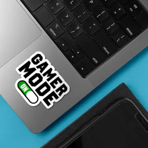 استیکر لپ تاپ توییجین و موییجین طرح gamer کد 02 مجموعه 15 عددی