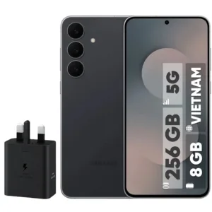 گوشی موبایل سامسونگ مدل S25 FE دو سیم کارت ظرفیت 256 گیگابایت و رم 8 گیگابایت - ویتنام - به همراه شارژر 45 وات سامسونگ