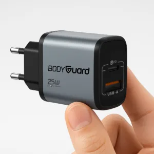شارژر دیواری 25 وات 2 پورت بادیگارد مدل ProCharge