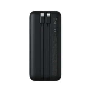 پاوربانک 22 وات بیسوس مدل LIPOW Dual ظرفیت 20000 میلیآمپرساعت به همراه کابل USB-C و لایتنینگ