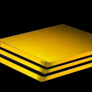 برچسب ماهوت مدلYellow Color Special مناسب برای کنسول بازی PS4 Pro