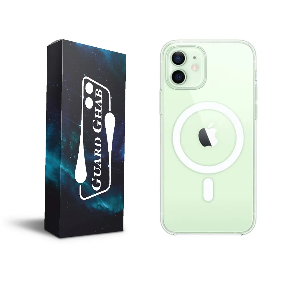 کاور گارد قاب مدل  مگسیف شفاف مناسب برای گوشی موبایل اپل iPhone 11