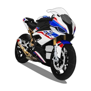 استیکر لپتاپ طرح موتور BMW کد 5555