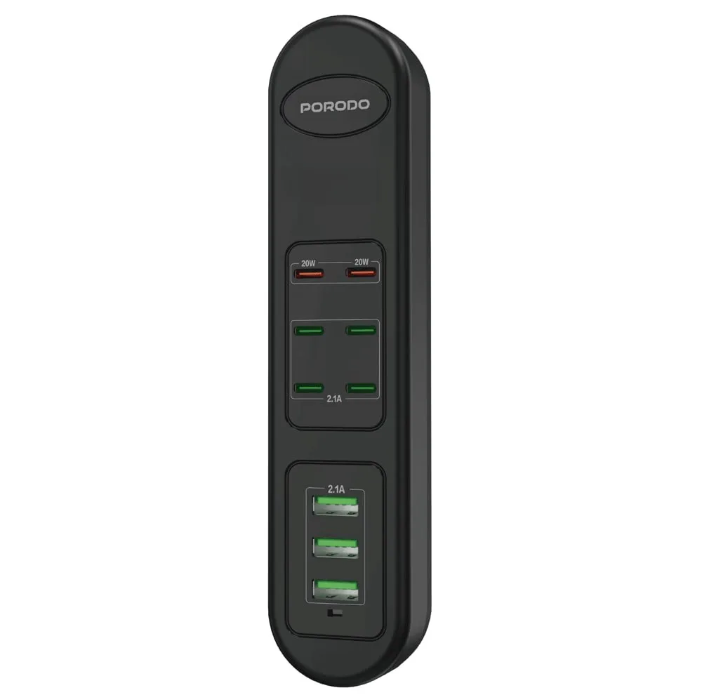 شارژر رومیزی 50وات پرودو مدل 50W Multi-Port USB Charging HUB