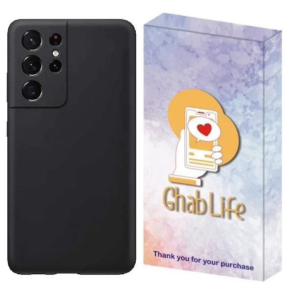 کاور قاب لایف مدل سیلیکونی مناسب برای گوشی موبایل سامسونگ Galaxy S21 Ultra