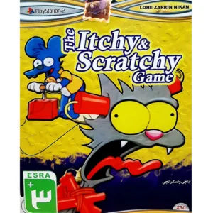 بازی The itchy and scratchy مخصوص PS2