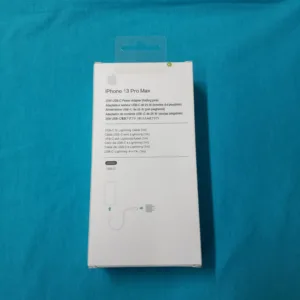 شارژر دیواری 25 وات مدل 13pro max به همراه کابل لایتنینگ