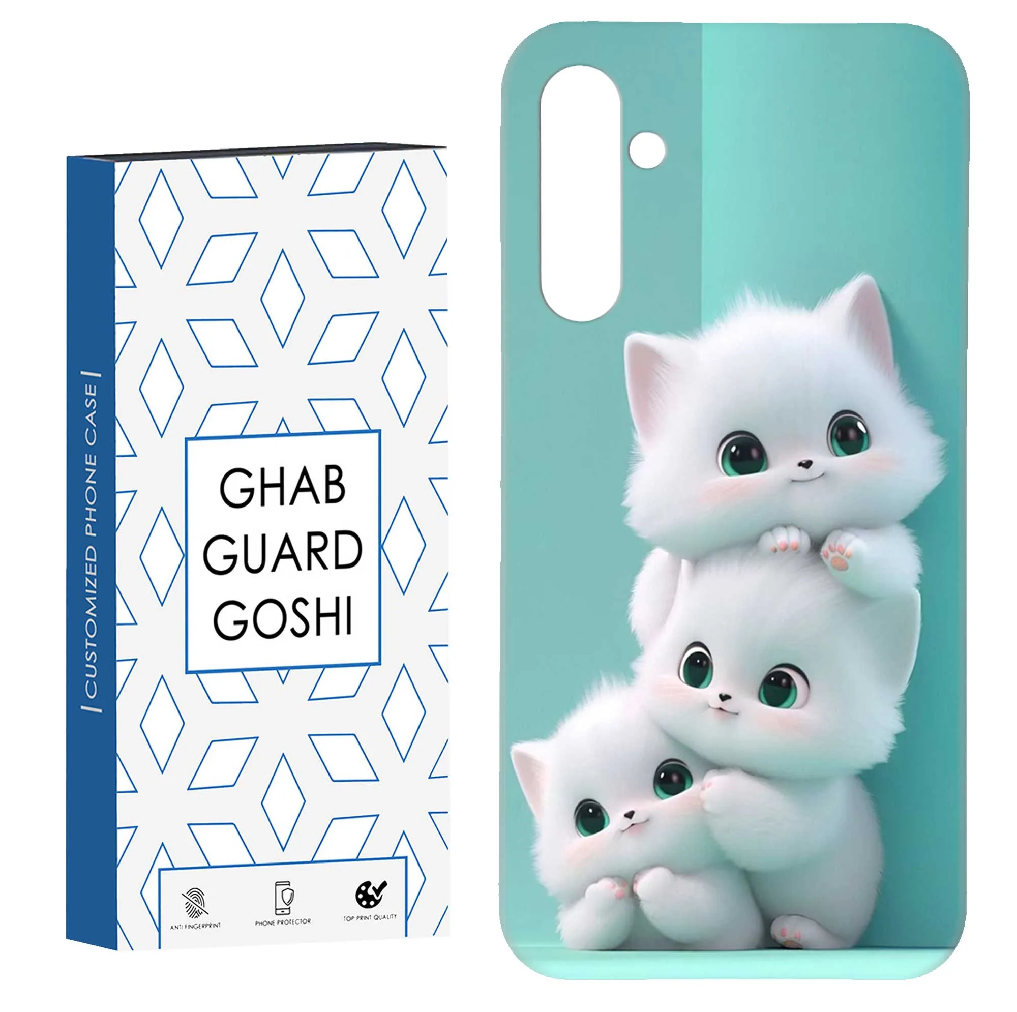 کاور قاب گارد گوشی طرح پیشی کد Dimo-359 مناسب برای گوشی موبایل سامسونگ Galaxy A34 / A34 5g