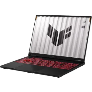 لپتاپ گیمینگ 16 اینچی ایسوس مدل TUF Gaming A16 FA608UH-RV049، پردازنده Ryzen 7-260، کارت گرافیک GeForce RTX 5050 با 8 گیگابایت حافظه اختصاصی، رم 16 گیگابایت DDR5، حافظه داخلی SSD با ظرفیت 512 گیگابایت و نمایشگر WUXGA با نرخ نوسازی 165 هرتز