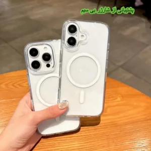 کاور لئو قاب مدل SHFL مناسب برای گوشی موبایل اپل iPhone 15 Pro