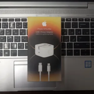 آداپتور شارژر مدل IPHONE 14 pro max به همراه کابل لایتنینگ