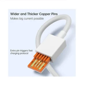 شارژر دیواری 33 وات مدل MDY-11-EZ به همراه کابل تبدیل USB-C