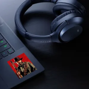 استیکر لپ تاپ مدل Red Dead Redemption 2 مجموعه 17 عددی
