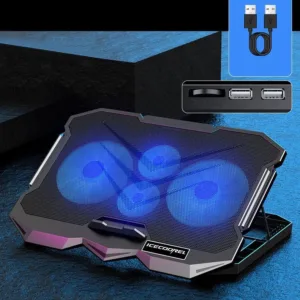 پایه خنک کننده تنظیم پذیر لپ تاپ آیس کورل مدل K22
