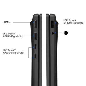 لپ تاپ 16 اینچی اچ‌ پی مدل OmniBook 3 AI 16-bu0007dx-Core Ultra 7 255U-16GB DDR5 5600MHz-512GB SSD-Touch-W