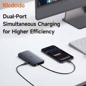 پاوربانک 45 وات مک دودو مدل MC-592 ظرفیت 10000 میلیآمپرساعت به همراه یک عدد کابل USB-C