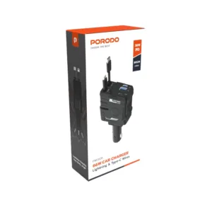 شارژر فندکی 66 وات پرودو مدل PD-FWCH029-BK