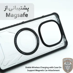کاور سامورایی مدل Shocksafe مناسب برای گوشی موبایل شیائومی Redmi Note 14 Pro 4G / Note 14 Pro 5G / Note 14 Pro Plus