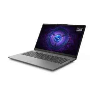لپتاپ 15.6 اینچی لنوو مدل LOQ 15IAX9E با پردازنده Core i5-12450HX، کارت گرافیک RTX 4050 با 6 گیگابایت حافظه اختصاصی، 8 گیگابایت رم DDR5 و حافظه داخلی SSD NVMe با ظرفیت 512 گیگابایت، نمایشگر Full HD با نرخ نوسازی 144 هرتز، سیستم عامل ویندوز