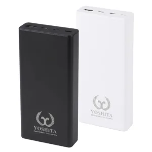 پاوربانک 30 وات یوشیتا مدل YP-001 ظرفیت 20000 میلی‌آمپر‌ساعت به همراه یک عدد کابل USB-A به USB-C