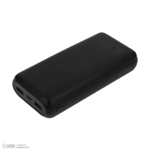 پاوربانک 22.5 وات گرین لاین مدل Nairo ظرفیت 20000 میلیآمپرساعت به همراه کابل تبدیل USB-A به USB-C