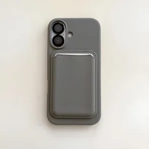 کاور مدل lyria مناسب برای گوشی موبایل اپل iPhone 16 به همراه جاکارتی