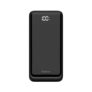 پاوربانک هترون مدل HPB1055G با ظرفیت 10000میلی آمپر ساعت